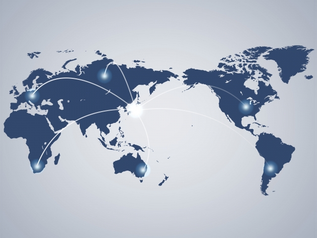 グローバル工場の連携イメージ